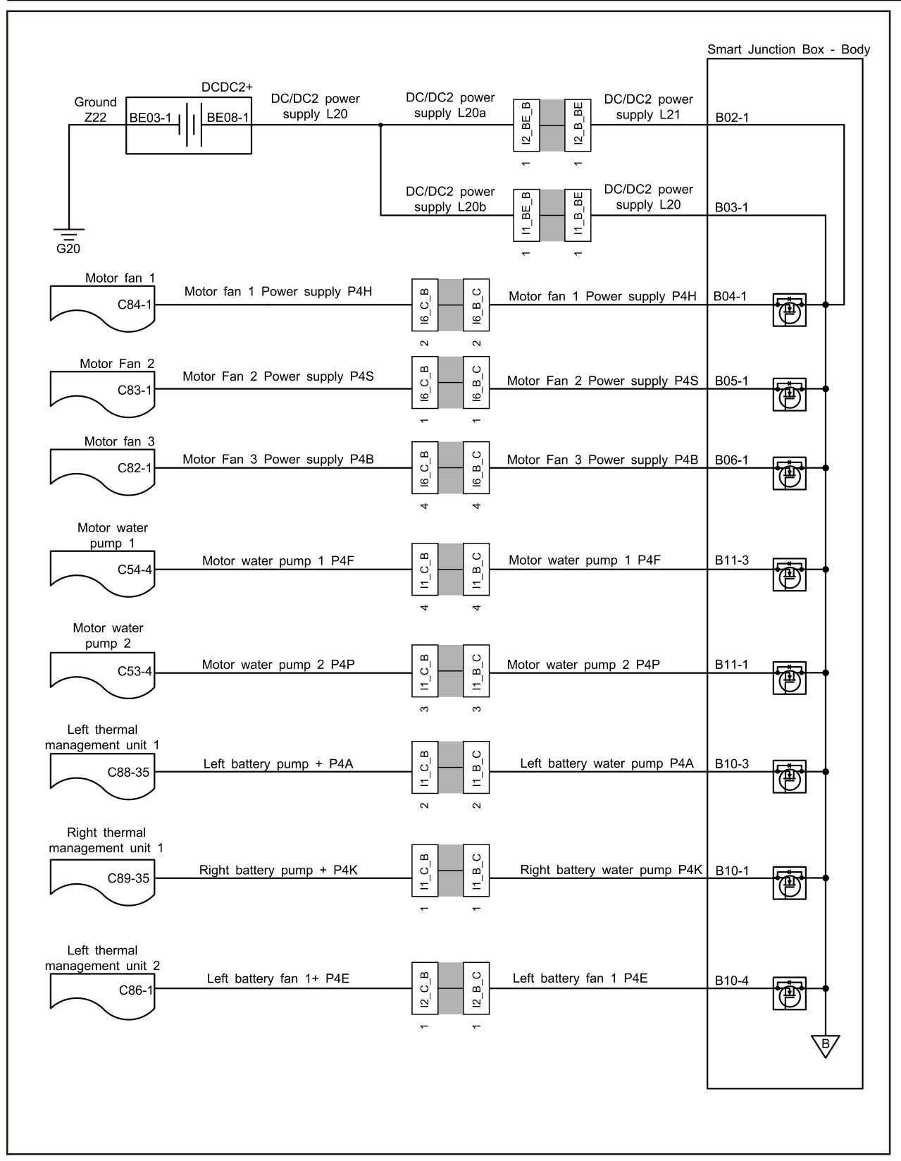 7.2.4.45 DCDC2 Voltage Output Fault — circuit diagram