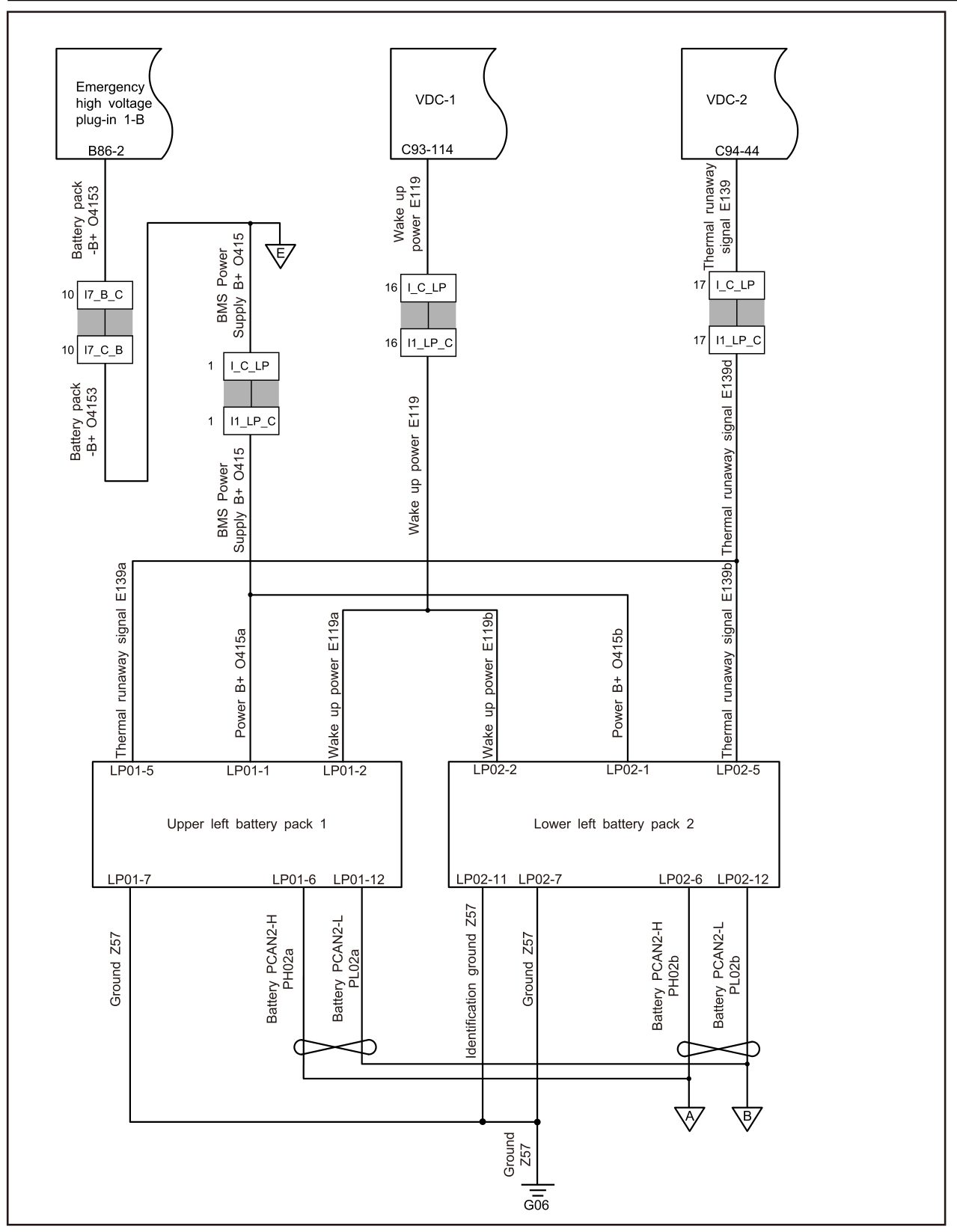 4.3.4.6 CMU1 Communication Fault — circuit diagram