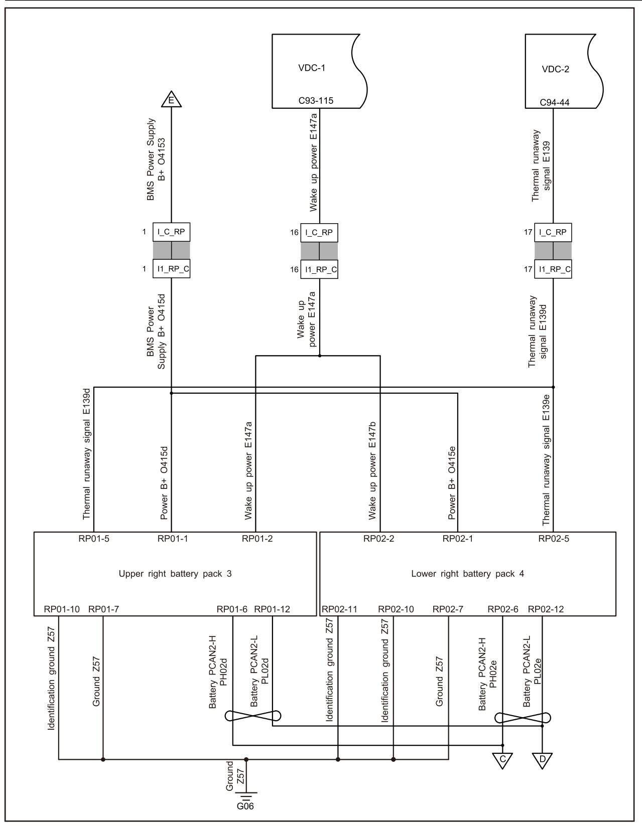 4.3.4.36 CMU4 Thermal Runaway Signal Fault — circuit diagram