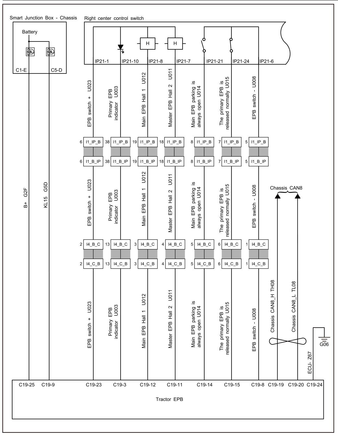 8.16.4.4 EPB Power Fault — circuit diagram
