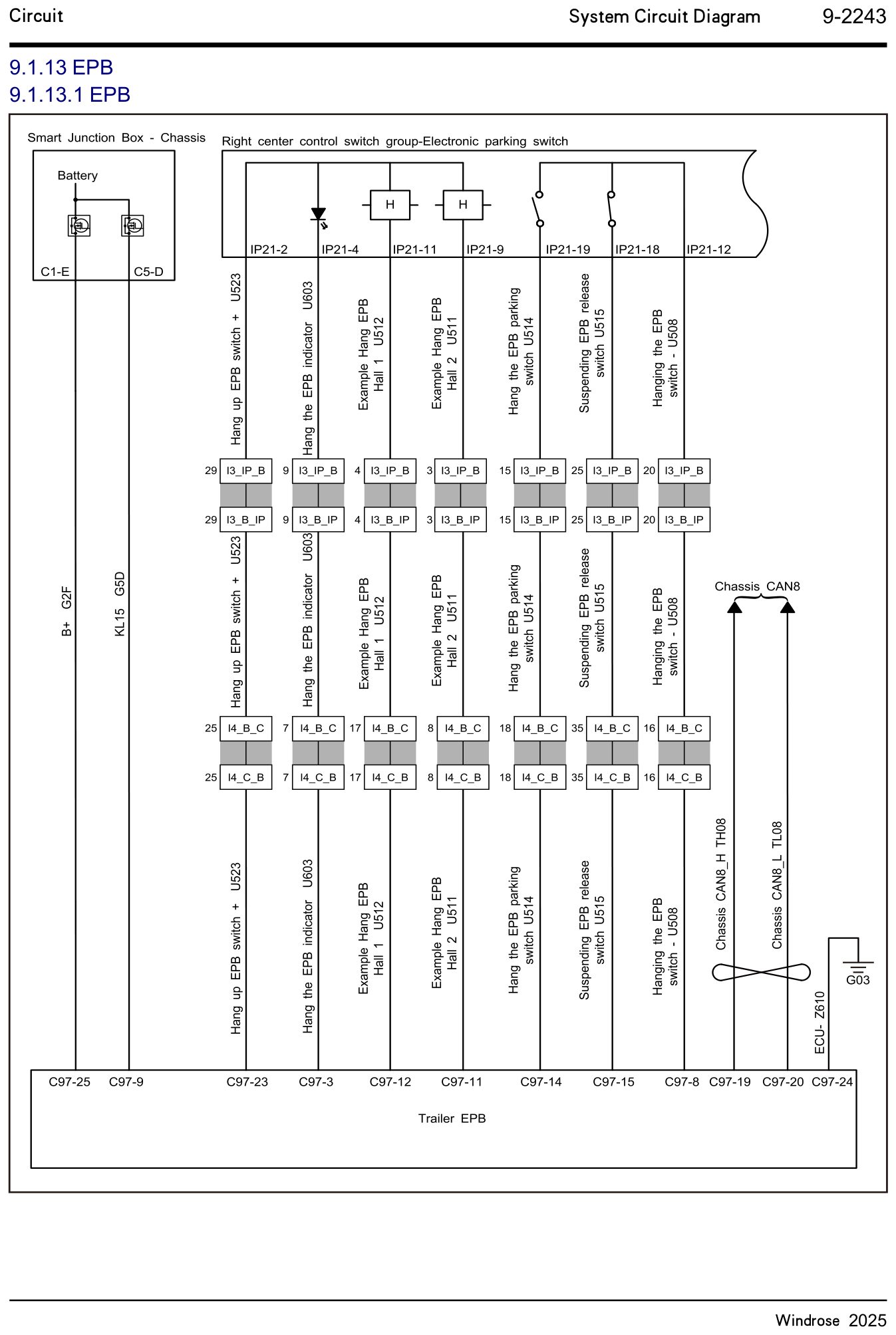9.1.13 EPB 9.1.13.1 EPB — circuit diagram