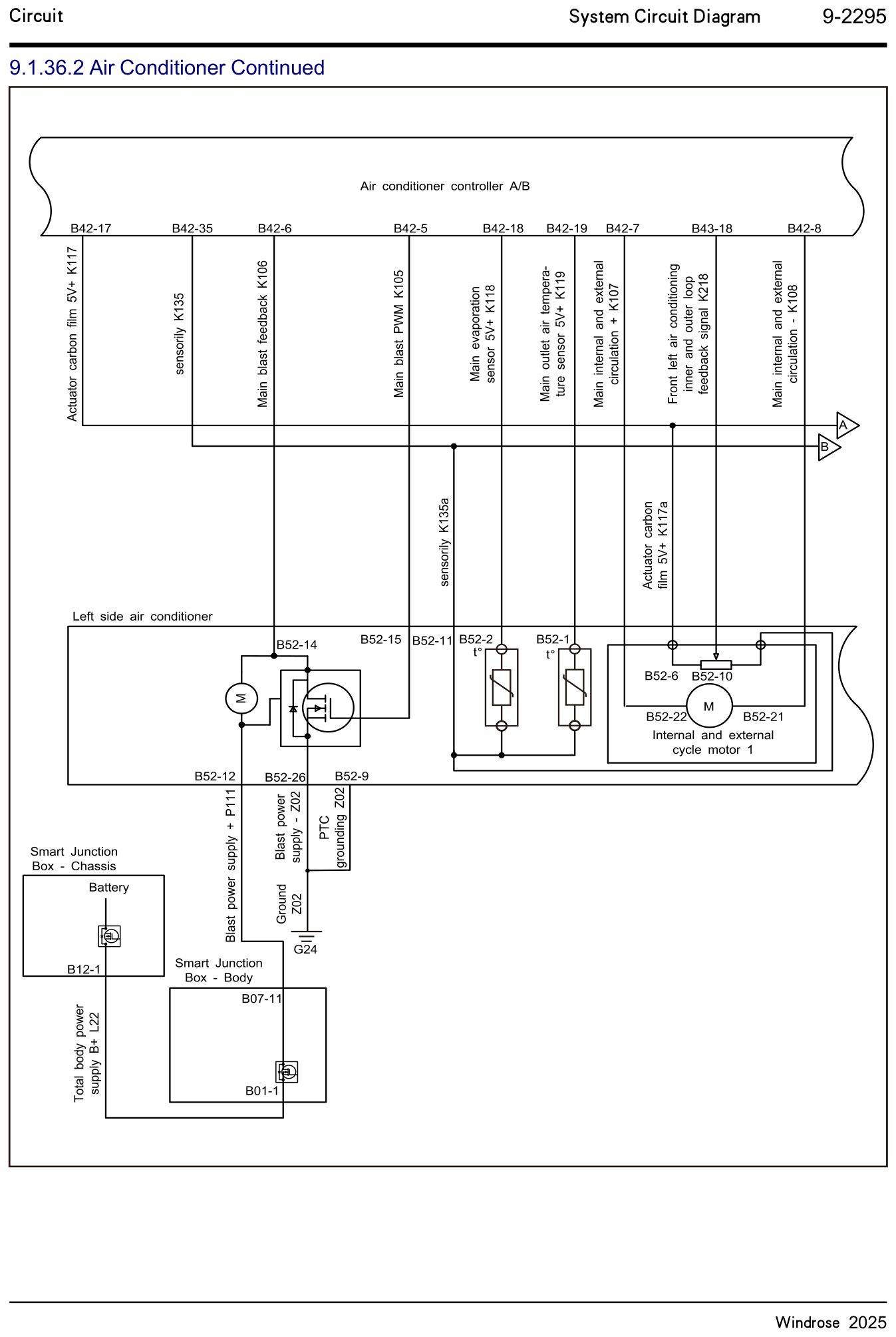 9.1.36.2 Air Conditioner Continued — circuit diagram