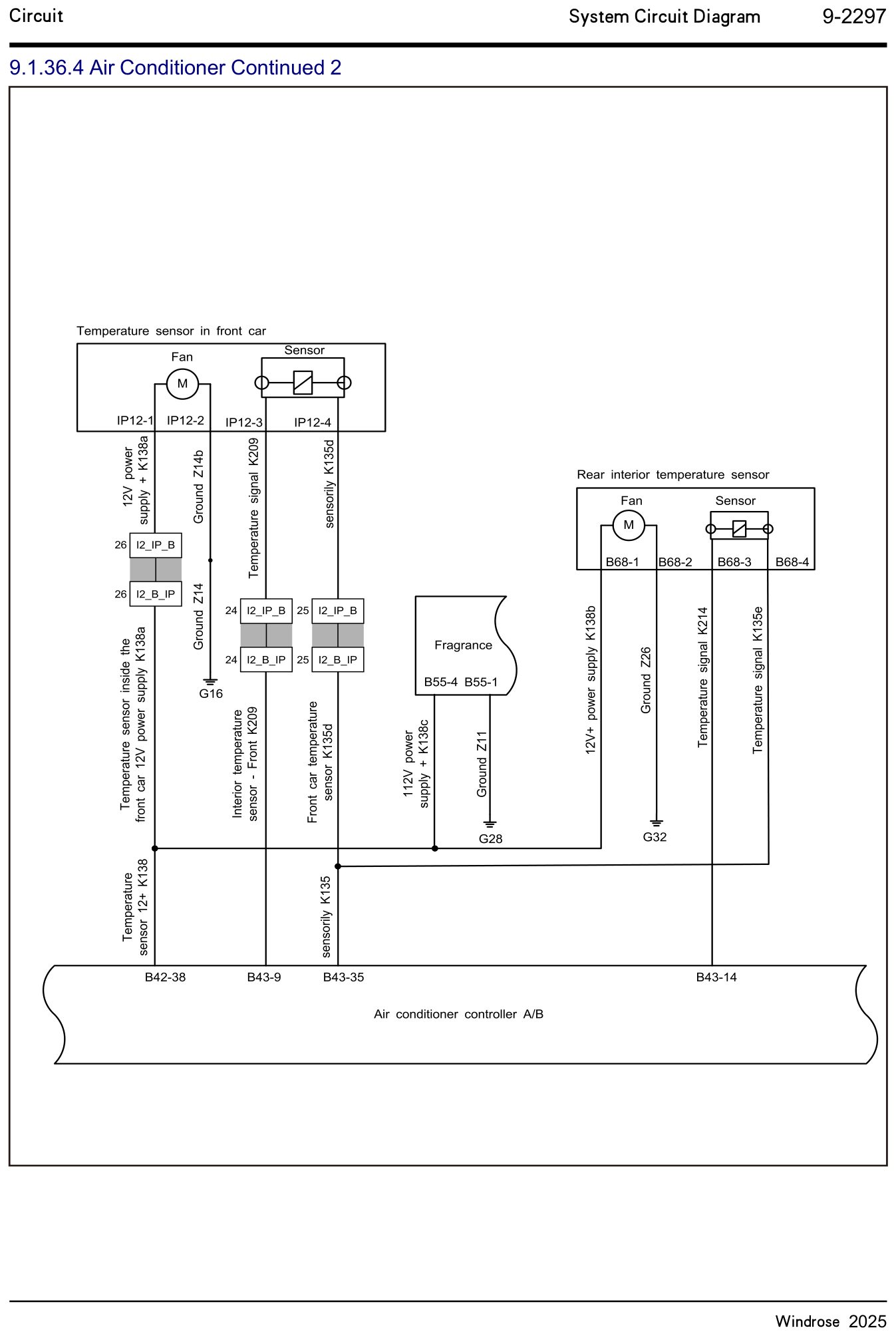 9.1.36.4 Air Conditioner Continued 2 — circuit diagram