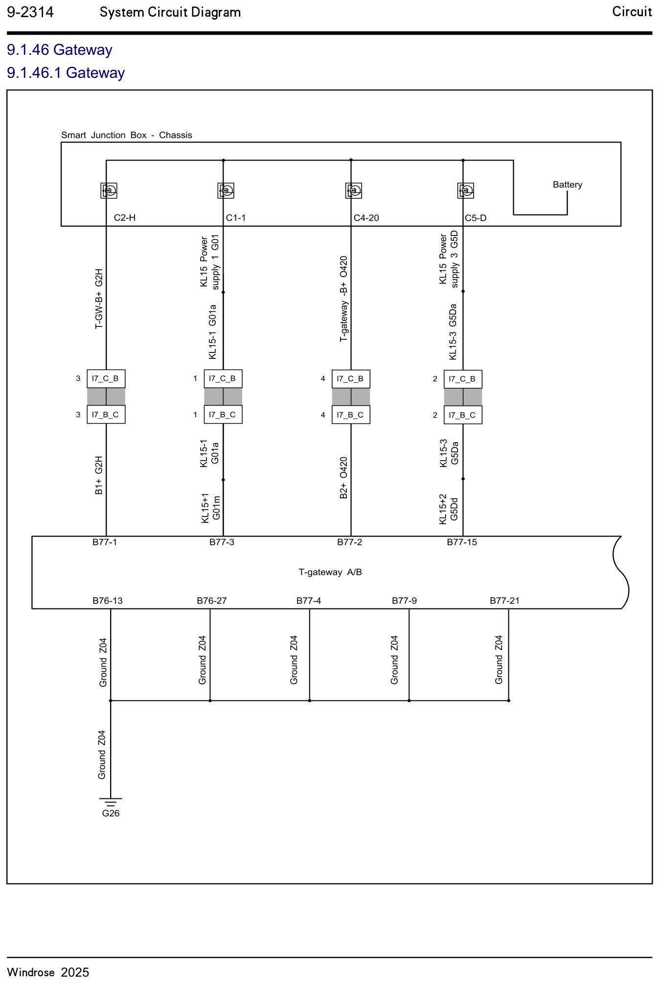 9.1.46.1 Gateway — circuit diagram
