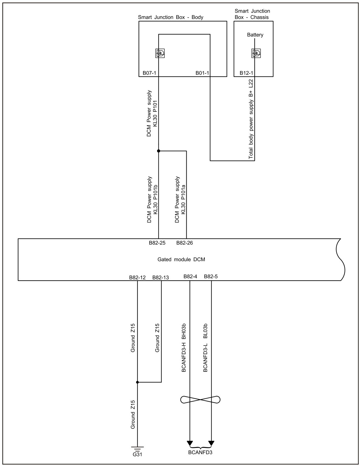 6.31.4.7 Communication Fault Of Door Control Module — circuit diagram